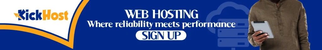 Kickhost banner link exhange web hosting