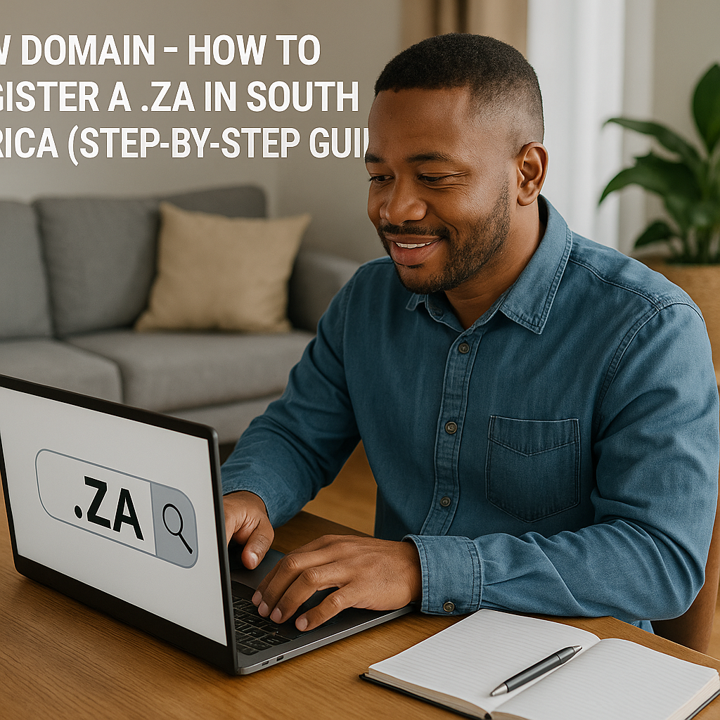 New Domain - How To Register A In South Africa (Step-By-Step Guide) 1 New domain