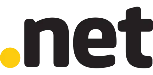 A black and white logo