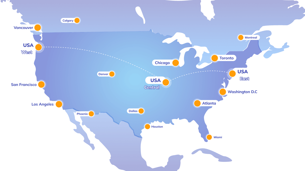 A map of the united states