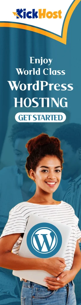 A woman smiling with her hair pulled back